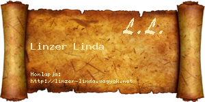 Linzer Linda névjegykártya